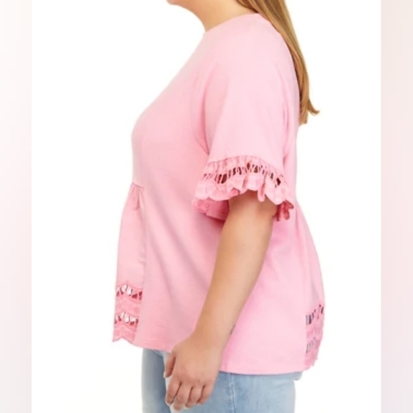 English Factory NWT Short Sleeve Cotton Top - Picture 8 of 10